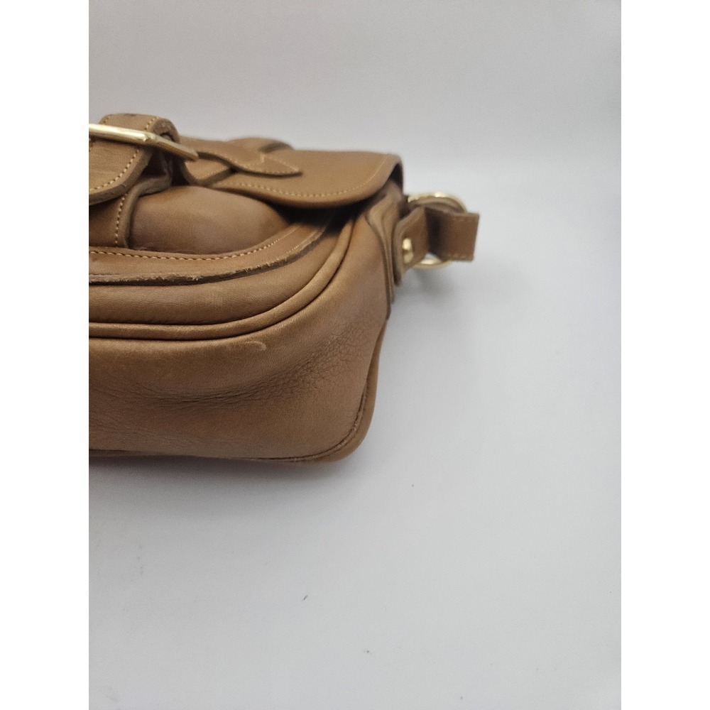 Vintage Dooney & Bourke Honey Pebbled Leather Shoulder Bag U109. - Picture 12 of 15